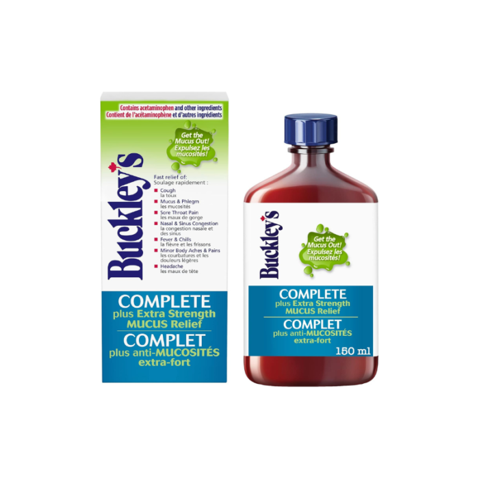 Buckley's Complete 'MUCUS RELIEF' Syrup Extra Strength for relief of COUGH - 150 ml